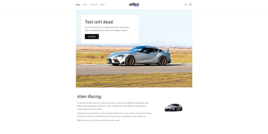 New Storefront!