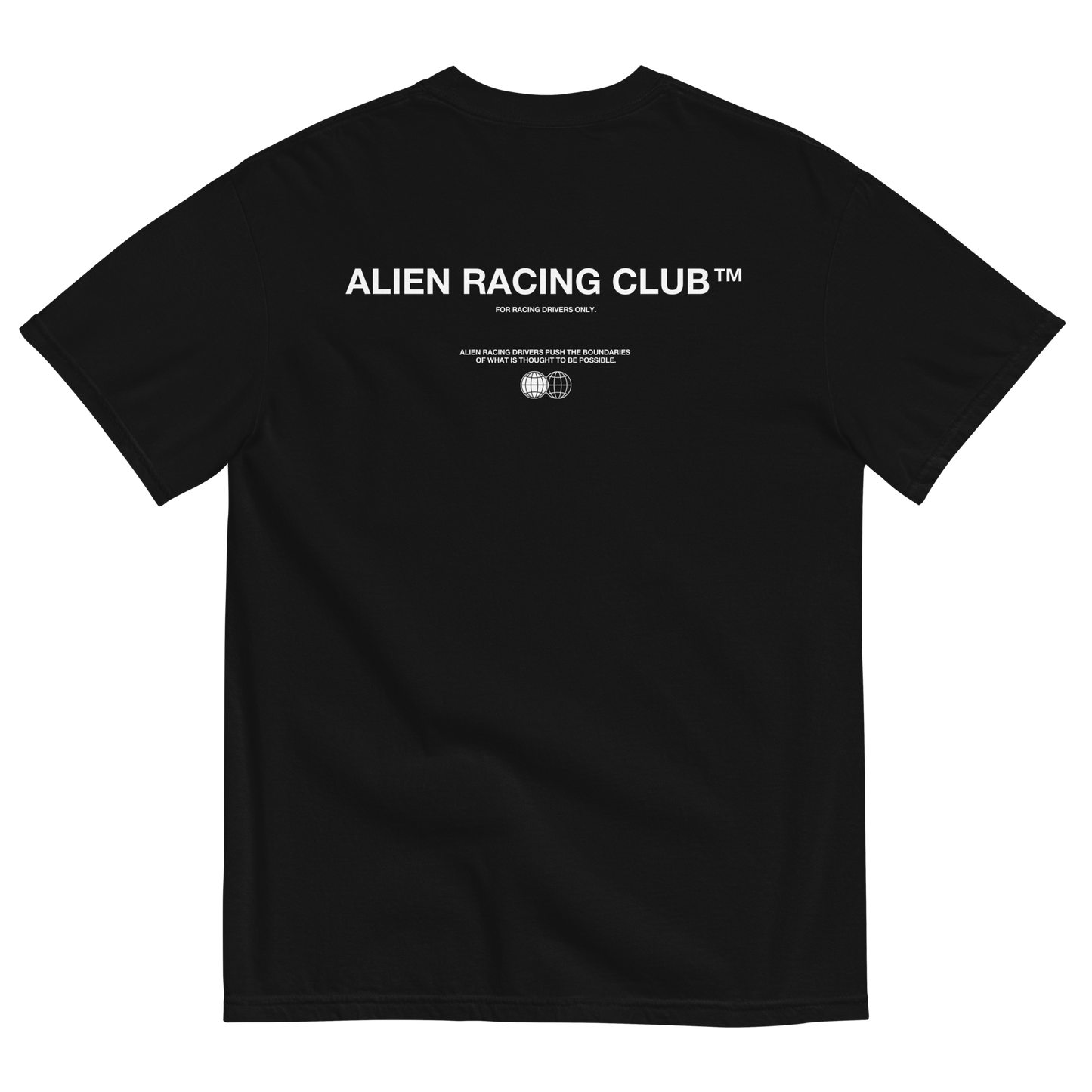 FOUNDER'S COLLECTION "For Racing Drivers Only." Black Tee