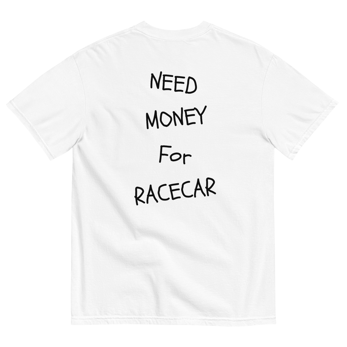 "Need Money" White Tee