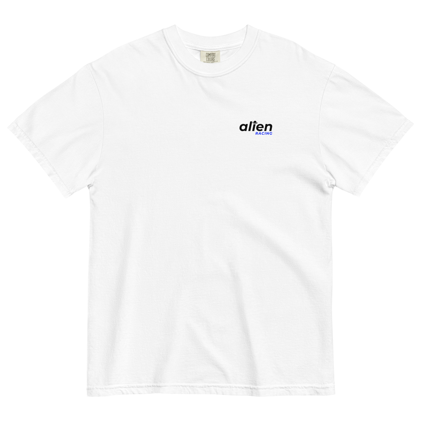 "For Racing Drivers Only." White Tee
