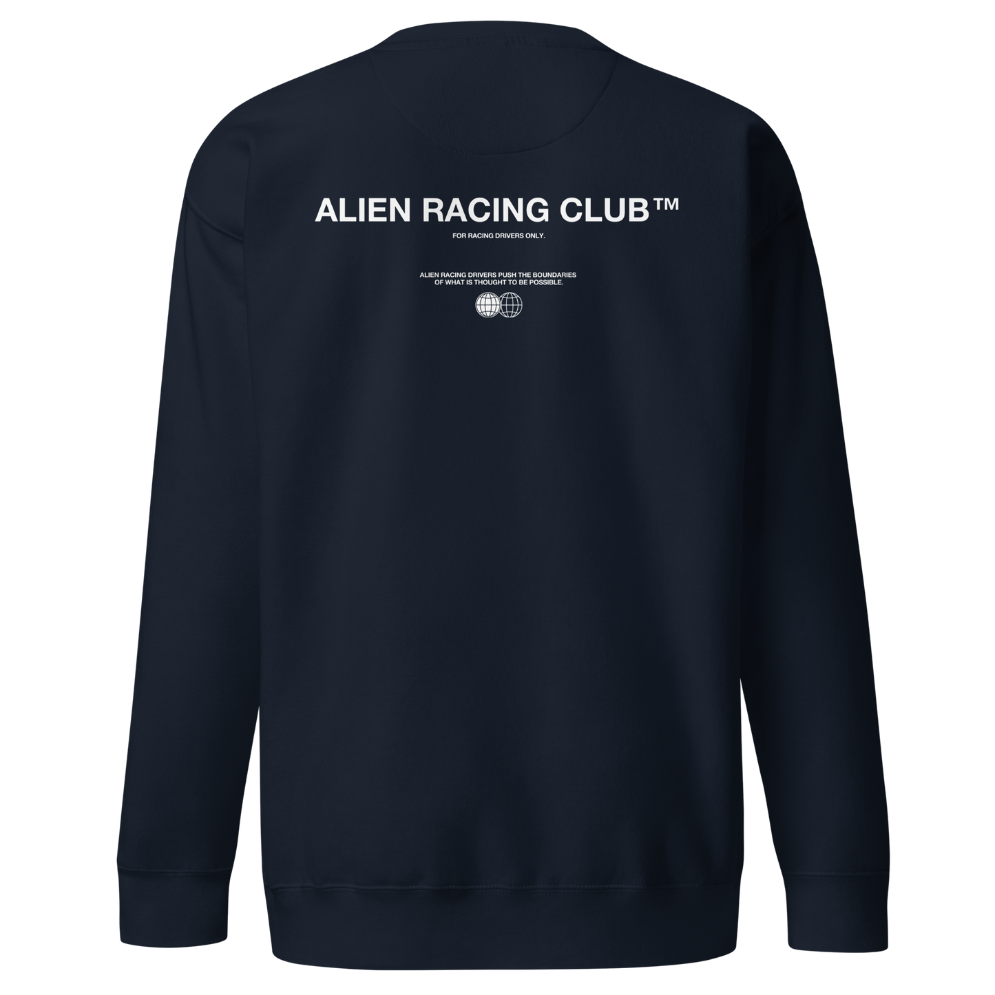 FOUNDER'S COLLECTION "For Racing Drivers only." Navy Sweatshirt