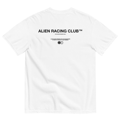 FOUNDER'S COLLECTION "For Racing Drivers Only." White Tee