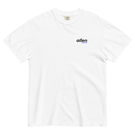 "For Racing Drivers Only." White Tee